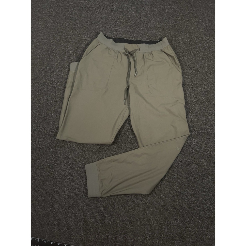 Lululemon Pants Mens Medium Green Woven Joggers ABC Warpstreme Running Athletic